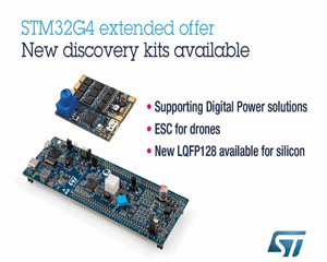 ST, STM32G4 디지털 전원 및 모터 제어 프로젝트 가속화